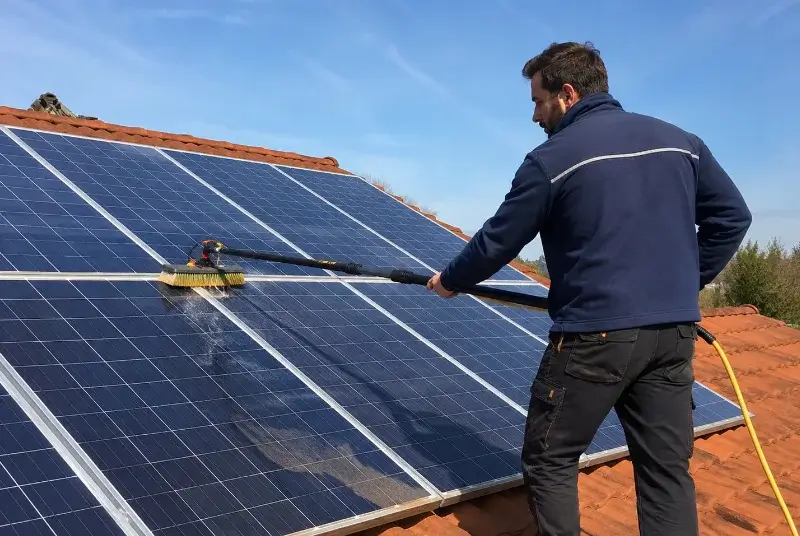Nettoyage et entretien de panneaux solaires à Cénac